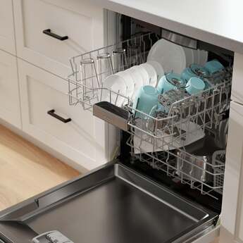Bosch SHP78CM2N 800 Series 24 Inch White Built-In Fully Integrated Dishwasher — thumbnail 45