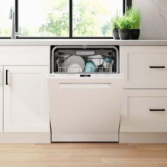 Bosch SHP78CM2N 800 Series 24 Inch White Built-In Fully Integrated Dishwasher — thumbnail 46