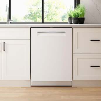 Bosch SHP78CM2N 800 Series 24 Inch White Built-In Fully Integrated Dishwasher — thumbnail 47