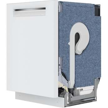 Bosch SHP78CM2N 800 Series 24 Inch White Built-In Fully Integrated Dishwasher — thumbnail 9