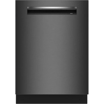 Bosch SHP78CM4N 800 Series 24 Inch Black Stainless Steel Built-In Fully Integrated Dishwasher