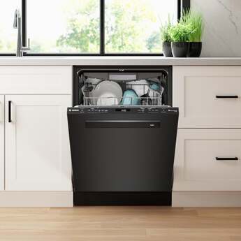 Bosch SHP78CM4N 800 Series 24 Inch Black Stainless Steel Built-In Fully Integrated Dishwasher — thumbnail 25