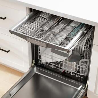 Bosch SHP78CM4N 800 Series 24 Inch Black Stainless Steel Built-In Fully Integrated Dishwasher — thumbnail 35
