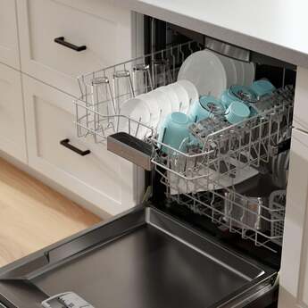 Bosch SHP78CM4N 800 Series 24 Inch Black Stainless Steel Built-In Fully Integrated Dishwasher — thumbnail 47