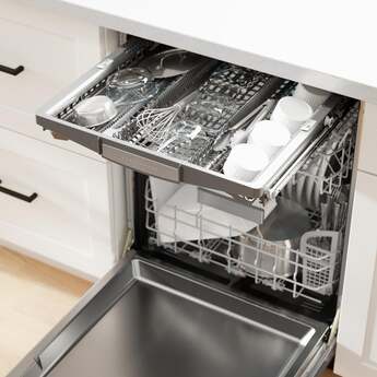 Bosch24 Inch Built-in Dishwasher With Pocket Handle 3rd Rack Flex 44Dba, : Stainless Steel — thumbnail 11