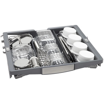 Bosch24 Inch Built-in Dishwasher With Pocket Handle 3rd Rack Flex 44Dba, : Stainless Steel — thumbnail 23