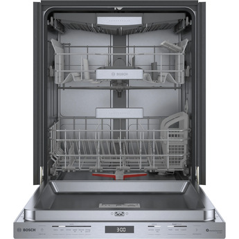 Bosch24 Inch Built-in Dishwasher With Pocket Handle 3rd Rack Flex 44Dba, : Stainless Steel — thumbnail 24