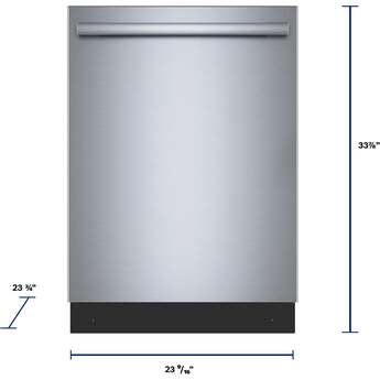 Bosch SHX53DM5N 24 Inch Fully Integrated Built-In Smart Dishwasher Stainless Steel — thumbnail 16