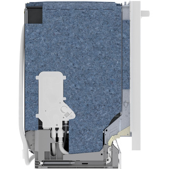 Bosch SHX78CM2N 800 Series 24 Inch White Built-In Fully Integrated Dishwasher — thumbnail 11