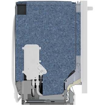 Bosch SHX78CM2N 800 Series 24 Inch White Built-In Fully Integrated Dishwasher — thumbnail 12