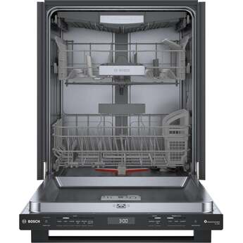 Bosch SHX78CM6N 800 Series 24 Inch Black Built-In Fully Integrated Dishwasher — thumbnail 19
