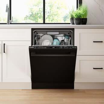 Bosch SHX78CM6N 800 Series 24 Inch Black Built-In Fully Integrated Dishwasher — thumbnail 2