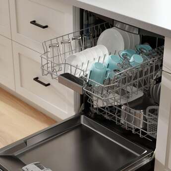 Bosch SHX78CM6N 800 Series 24 Inch Black Built-In Fully Integrated Dishwasher — thumbnail 3