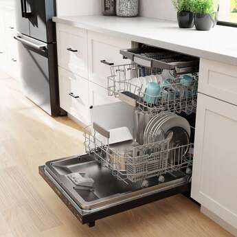Bosch SHX78CM6N 800 Series 24 Inch Black Built-In Fully Integrated Dishwasher — thumbnail 46