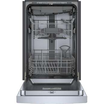 Bosch 18 Inch Full Console Recessed Handle Built-In Smart Dishwasher with 10 Place Settings, 3rd Rack, 46 dBA, 5 Programs, 5 Functions, InfoLight, Child Lock, RackMatic™, Delay Start, Home Connect™, AquaStop®, PrecisionWash®, PureDry®, ADA Compliant and ENERGY STAR®: Stainless Steel — thumbnail 26