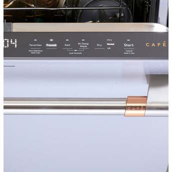 Cafe 24 Inch Fully Integrated Built-In Smart Dishwasher with 16 Place Setting Capacity, 6 Wash Cycles, 44 dBA Noise Level, and Ultra Wash: Fingerprint Resistant Stainless Steel with Brushed Stainless Handles — thumbnail 12