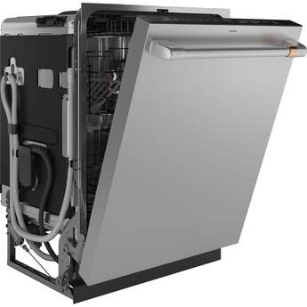 Cafe 24 Inch Fully Integrated Built-In Smart Dishwasher with 16 Place Setting Capacity, 6 Wash Cycles, 44 dBA Noise Level, and Ultra Wash: Fingerprint Resistant Stainless Steel with Brushed Stainless Handles — thumbnail 37