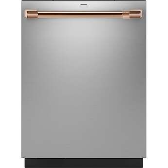 Cafe 24 Inch Fully Integrated Built-In Smart Dishwasher with 16 Place Setting Capacity, 6 Wash Cycles, 44 dBA Noise Level, and Ultra Wash: Fingerprint Resistant Stainless Steel with Brushed Stainless Handles — thumbnail 8