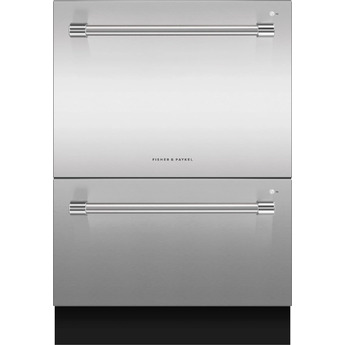 Fisher Paykel Professional 24" Stainless Steel Fully Integrated Double DishDrawer Dishwasher - Energy Star