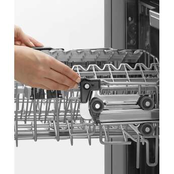 Fisher Paykel 24 Inch Fully Integrated Dishwasher with 14 Place Setting Capacity, 10 Wash Cycles, Third Rack, 45 dBA Noise Level, Interior LED Lighting, Flexible Wash Options, Sanitize, Extra Dry Setting, Energy Star and ADA Compliant: Panel Ready — thumbnail 6
