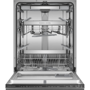 Fisher Paykel DW24UNT4X2  Contemporary Series 24 Inch Stainless Steel Built-In Fully Integrated Dishwasher — thumbnail 4