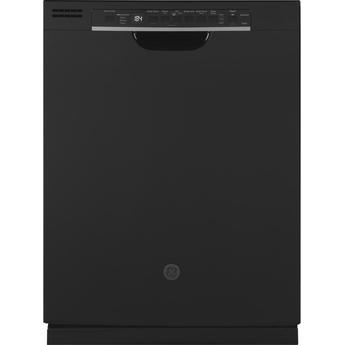 GE GDF630PGMBB 24 Inch Black Built In Full Console Dishwasher