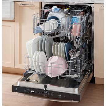 GE GDP670SGVBB  24 Inch Black Built-In Fully Integrated Dishwasher — thumbnail 35