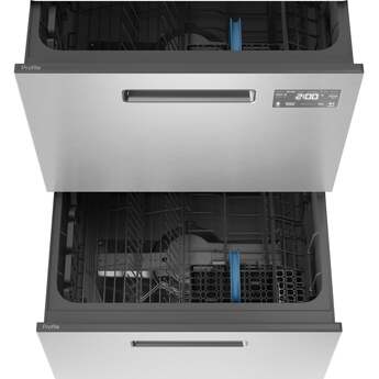 GE PDD415PYYFS 24 Inch Double Drawer Dishwasher Stainless Steel — thumbnail 11