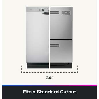 GE PDD415PYYFS 24 Inch Double Drawer Dishwasher Stainless Steel — thumbnail 20