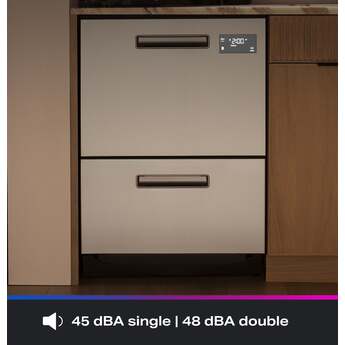 GE PDD415PYYFS 24 Inch Double Drawer Dishwasher Stainless Steel — thumbnail 3