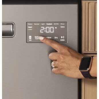GE PDD415PYYFS 24 Inch Double Drawer Dishwasher Stainless Steel — thumbnail 4