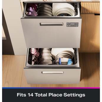 GE PDD415PYYFS 24 Inch Double Drawer Dishwasher Stainless Steel — thumbnail 8