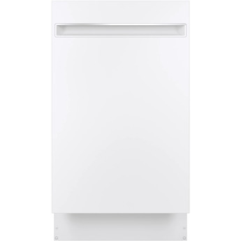 GE Profile PDT145SGLWW 18 Inch White Built In Fully Integrated Dishwasher