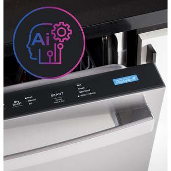 GE Profile 24 Inch Fully Integrated Smart Dishwasher Fingerprint Resistant Black Stainless Steel — thumbnail 3