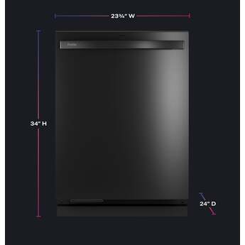 GE Profile 24 Inch Fully Integrated Smart Dishwasher Fingerprint Resistant Black Stainless Steel — thumbnail 38