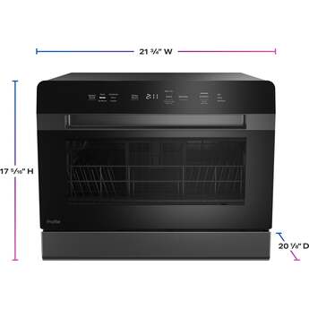 GE PZF560HGWBB 22 Inch Compact Smart Dishwasher Black — thumbnail 12