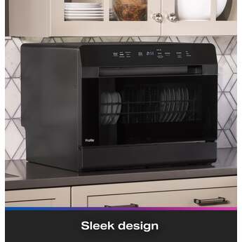 GE PZF560HGWBB 22 Inch Compact Smart Dishwasher Black — thumbnail 5