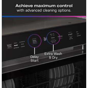 GE PZF560HGWBB 22 Inch Compact Smart Dishwasher Black — thumbnail 8
