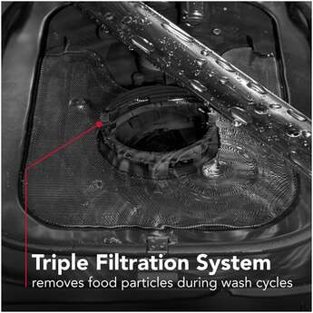 KitchenAid 24 Inch Built-In Dishwasher With Third Level Utensil Rack, 40+ Wash Jets, 41 dB And Front Controls: Black Ore — thumbnail 11