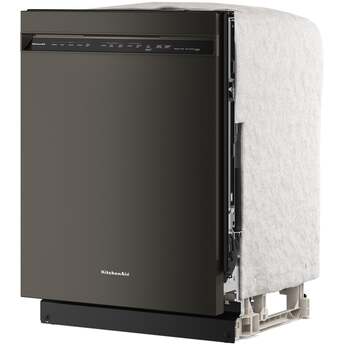 KitchenAid 24 Inch Built-In Dishwasher With Third Level Utensil Rack, 40+ Wash Jets, 41 dB And Front Controls: Black Ore — thumbnail 25