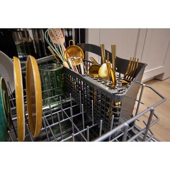 KitchenAid 24 Inch Built-In Dishwasher With Third Level Utensil Rack, 40+ Wash Jets, 41 dB And Front Controls: Black Ore — thumbnail 29
