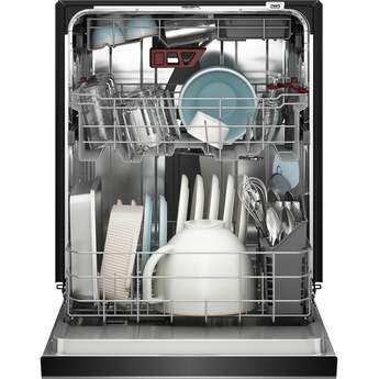 KitchenAid 24 Inch Built-In Dishwasher With Third Level Utensil Rack, 40+ Wash Jets, 41 dB And Front Controls: Black Ore — thumbnail 41