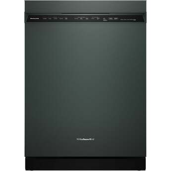 KitchenAid 24 Inch Built-In Dishwasher With Third Level Utensil Rack, 40+ Wash Jets, 41 dB And Front Controls: Juniper