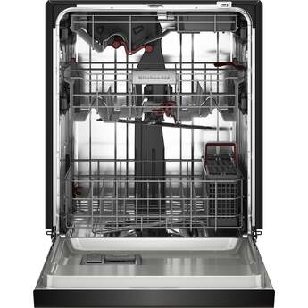 KitchenAid 24 Inch Built-In Dishwasher With Third Level Utensil Rack, 360 Degree Max Jets, ProDry And Front Controls: Black Ore — thumbnail 14