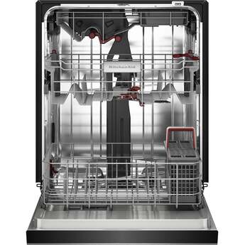 KitchenAid 24 Inch Built-In Dishwasher With Third Level Utensil Rack, 360 Degree Max Jets, ProDry And Front Controls: Black Ore — thumbnail 20