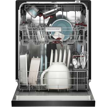 KitchenAid 24 Inch Built-In Dishwasher With Third Level Utensil Rack, 360 Degree Max Jets, ProDry And Front Controls: Black Ore — thumbnail 32