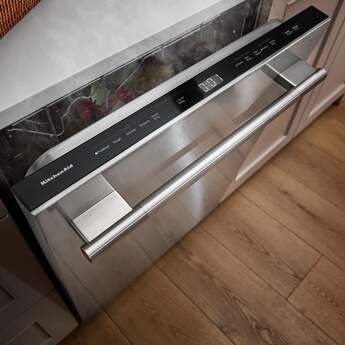 KitchenAid 24 Inch Built-In Dishwasher With Third Level Utensil Rack, 360 Degree Max Jets, ProDry And Front Controls: Black Ore — thumbnail 6
