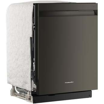 KitchenAid 24 Inch Fully Integrated Built-In Dishwasher with 16 Place Setting Capacity, 5 Wash Cycles, 50+ Total Wash Jets, 360° Max Jets™ Third Rack, 7.25 cu. ft. MaxTub, Advanced ProDry™ System, Automatic Door Open Dry System, and True Self-Cleaning Filtration: Black Ore — thumbnail 28