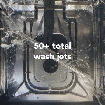 KitchenAid 24 Inch Fully Integrated Built-In Dishwasher with 16 Place Setting Capacity, 5 Wash Cycles, 50+ Total Wash Jets, 360° Max Jets™ Third Rack, 7.25 cu. ft. MaxTub, Advanced ProDry™ System, Automatic Door Open Dry System, and True Self-Cleaning Filtration: Stainless Steel — thumbnail 19