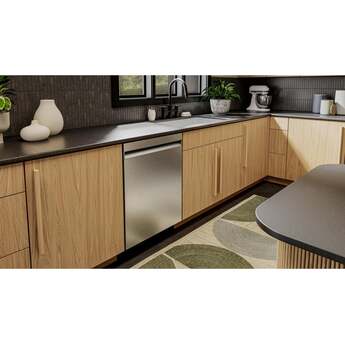 KitchenAid 24 Inch Fully Integrated Built-In Dishwasher with 16 Place Setting Capacity, 5 Wash Cycles, 50+ Total Wash Jets, 360° Max Jets™ Third Rack, 7.25 cu. ft. MaxTub, Advanced ProDry™ System, Automatic Door Open Dry System, and True Self-Cleaning Filtration: Stainless Steel — thumbnail 2